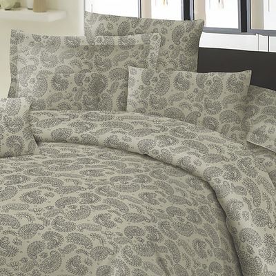 Σετ Σεντόνια Μονά με Λάστιχο Cotton Line Lahor Beige - Komvos