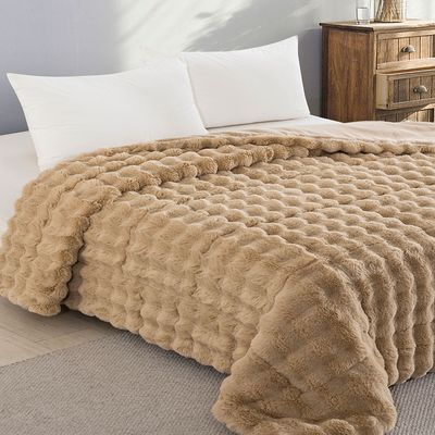 Κουβερτοπάπλωμα Υπέρδιπλο Rabbit Beige - Sunshine