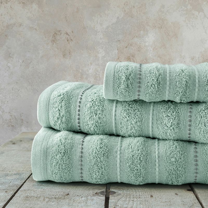 Σετ Πετσέτες 3 τεμ. Ζακάρ Aura Mint - Nima Home