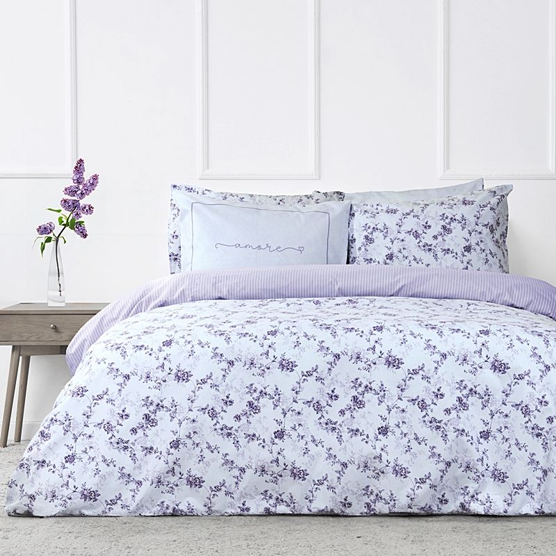 Σετ Παπλωματοθήκη Flanel Υπέρδιπλη Merlin - Nima Home