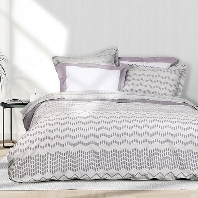 Σετ Παπλωματοθήκη Υπέρδιπλη Cottonsatin-220 Tc Jeymour - Nima Home