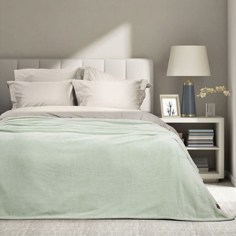 Κουβέρτα Coral Fleece Μονή Alpa Mint - Nima Home