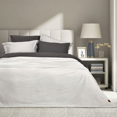 Κουβέρτα Coral Fleece Υπέρδιπλη Alpa Gray - Nima Home