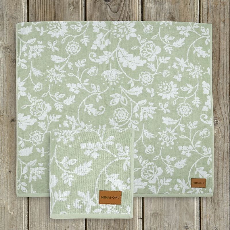 Σετ Πετσέτες 2 τεμ. Ζακάρ Sanya - Nima Home