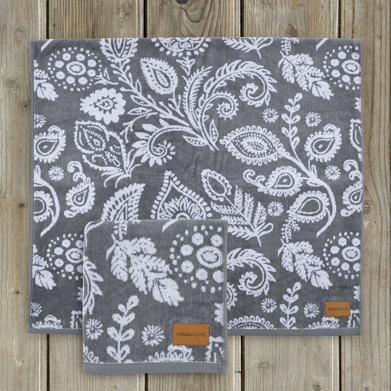 Σετ Πετσέτες 2 τεμ. Ζακάρ Devi - Nima Home