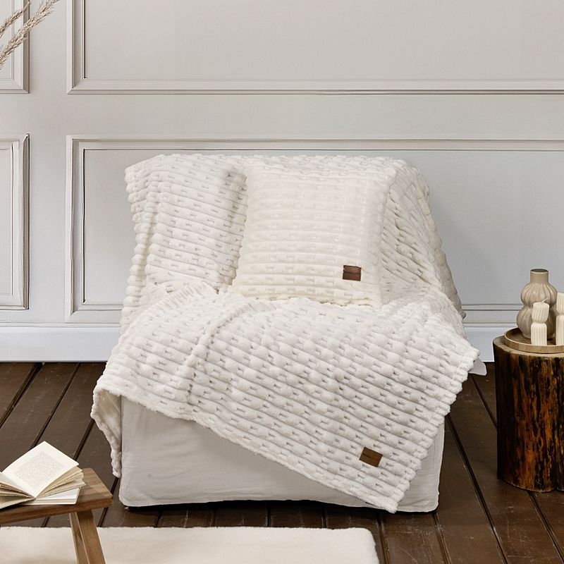 Κουβέρτα/Ριχτάρι Καναπέ Savara Ivory - Nima Home