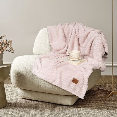 Κουβέρτα/Ριχτάρι Καναπέ Serenus Nude Pink - Nima Home