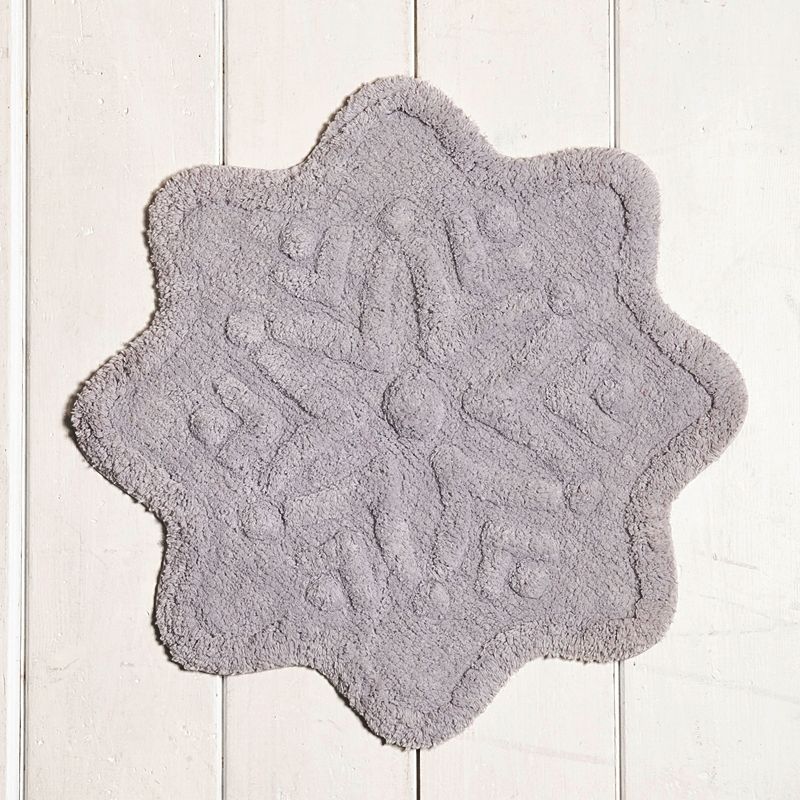 Πατάκι Μπάνιου 60 εκ. LIly Light Gray - Nima Home