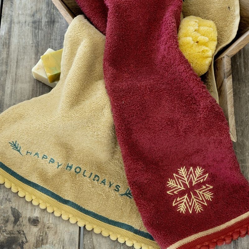 Σετ Πετσέτες 2 τεμ. 30Χ50 εκ. Happy Holidays - Nima Home