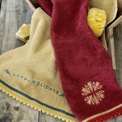 Σετ Πετσέτες 2 τεμ. 30Χ50 εκ. Happy Holidays - Nima Home