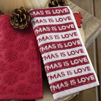 Σετ Πετσέτες 2 τεμ. 30Χ50 εκ. Christmas Love - Nima Home