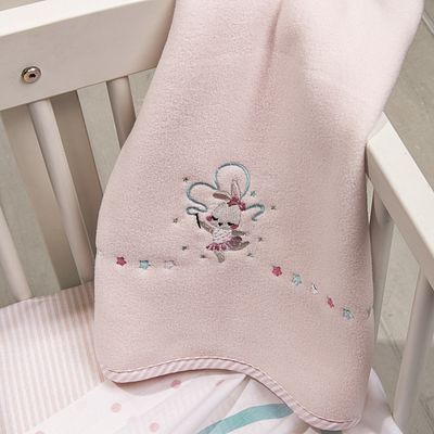Κουβέρτα Fleece Λίκνου Ballet Bunny - Nima Home