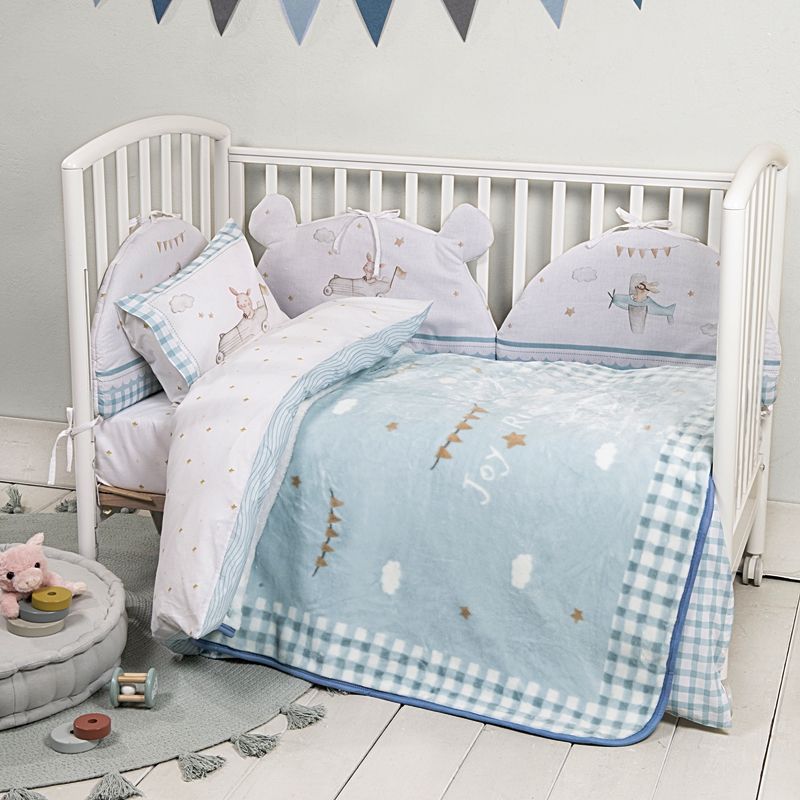 Κουβέρτα Βελουτέ Λίκνου Joy Ride - Nima Home