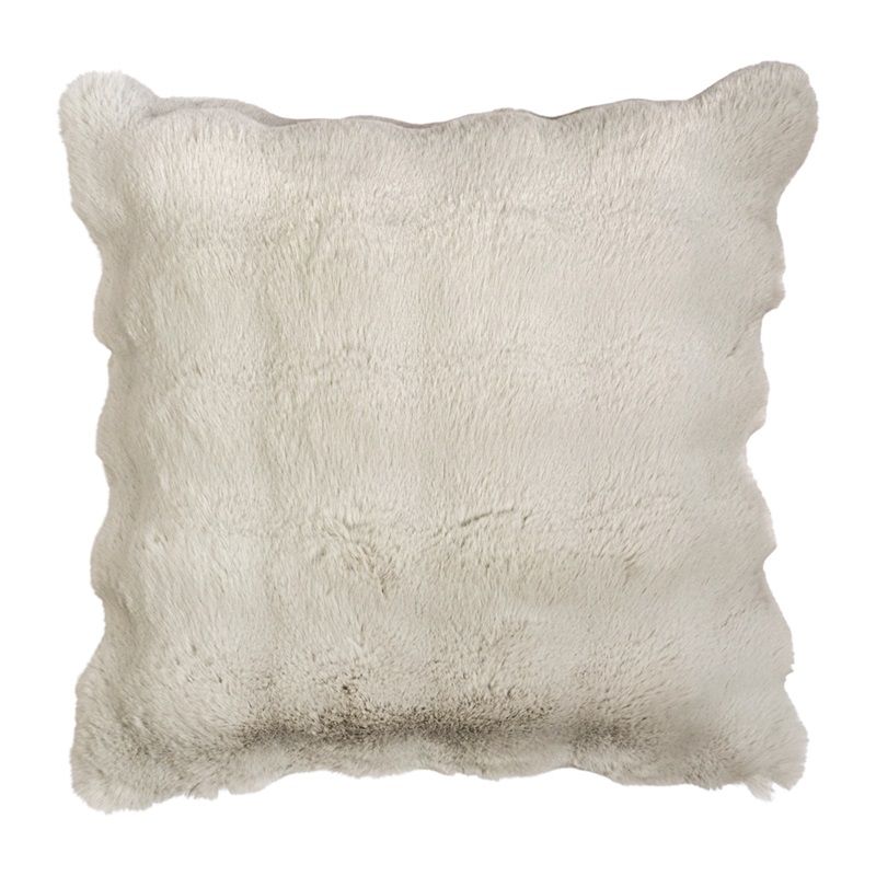 Μαξιλαροθήκη Φιγούρας Rabbit Fur 123624 Γκρι - Ilis Home