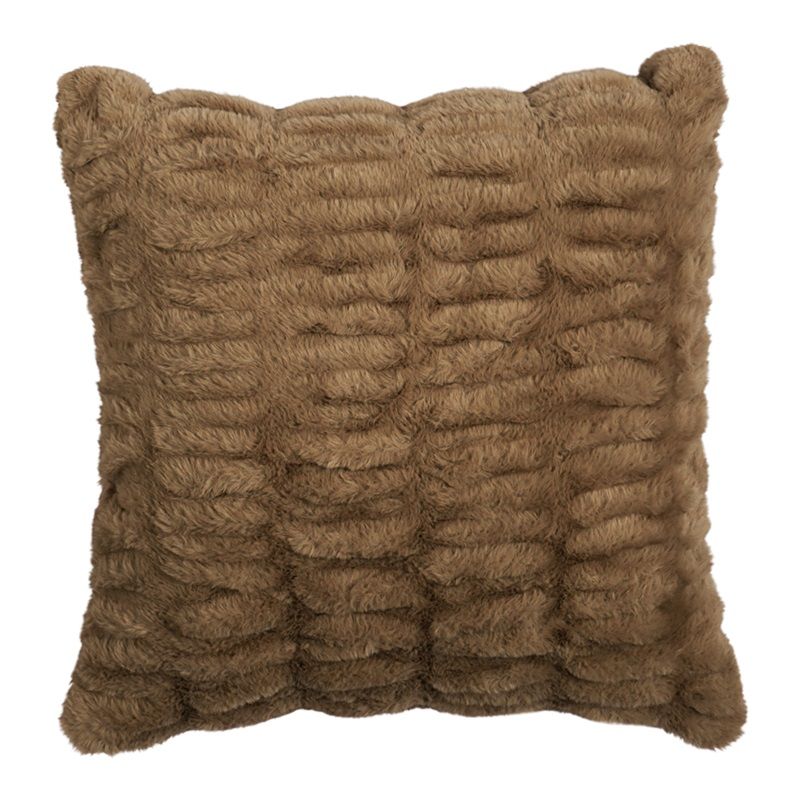 Μαξιλαροθήκη Φιγούρας Rabbit Fur 123623 Καφέ - Ilis Home