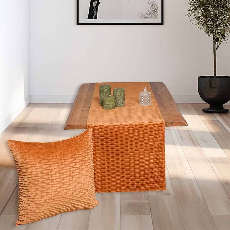 Τραβέρσα Βελουτέ Πιέτα 40Χ170 εκ. 0668 Camel - Ilis Home