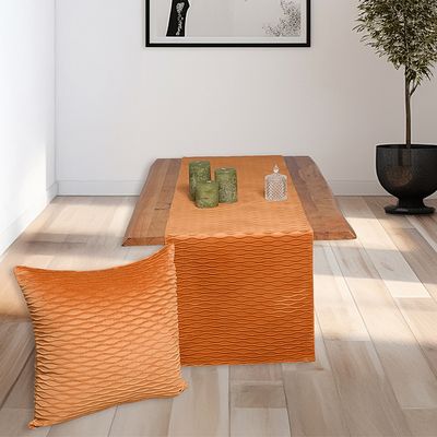 Τραβέρσα Βελουτέ Πιέτα 40Χ170 εκ. 0668 Camel - Ilis Home