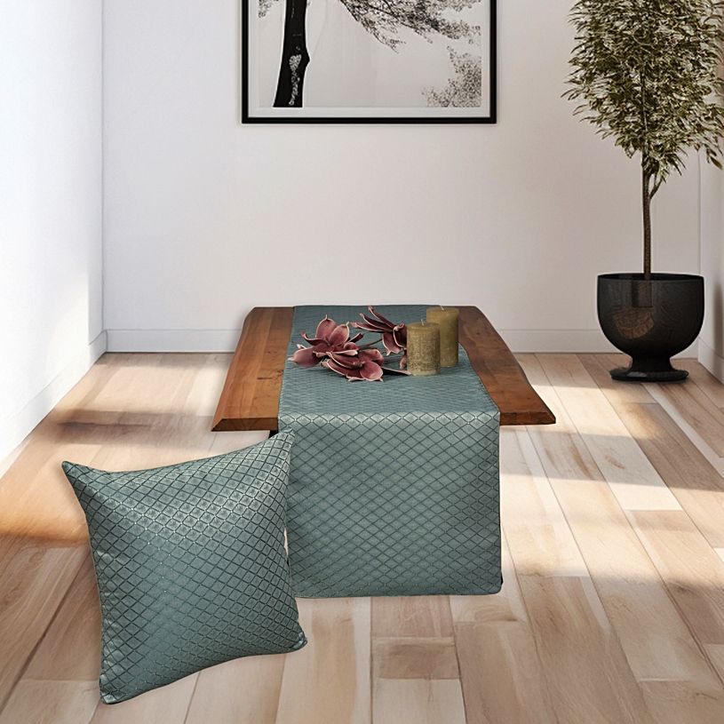 Τραβέρσα Ζακάρ 35Χ180 εκ. 600900 Γκρι - Ilis Home