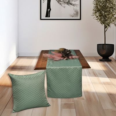 Τραβέρσα Ζακάρ 35Χ180 εκ. 600900 Μέντα - Ilis Home