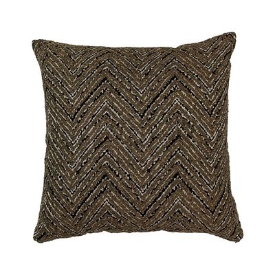 Μαξιλαροθήκη Ζακάρ 110500 Λαδί - Ilis Home