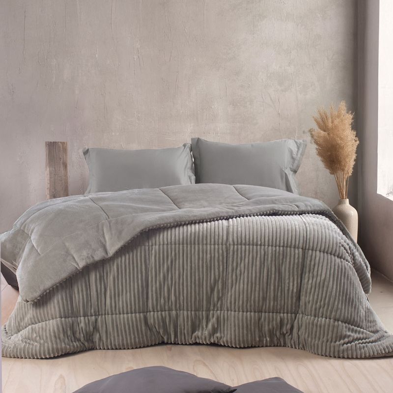 Κουβερτο-Πάπλωμα Υπέρδιπλο Etoile Μπεζ - Rythmos