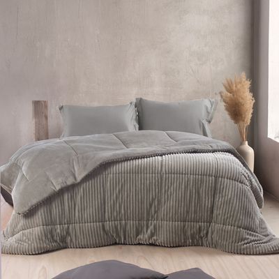 Κουβερτο-Πάπλωμα Υπέρδιπλο Etoile Μπεζ - Rythmos