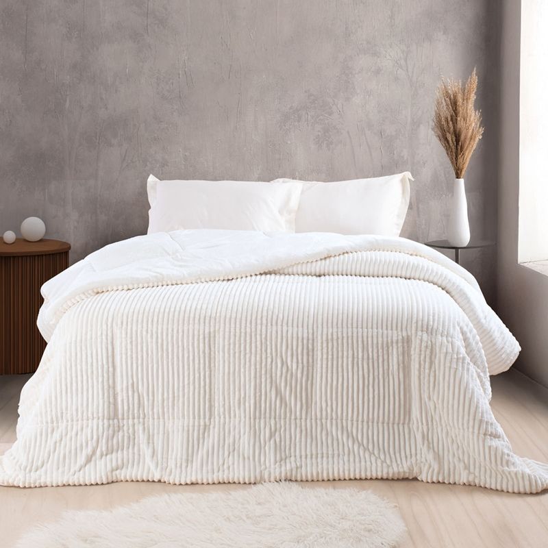 Κουβερτο-Πάπλωμα Υπέρδιπλο Etoile Λευκό - Rythmos