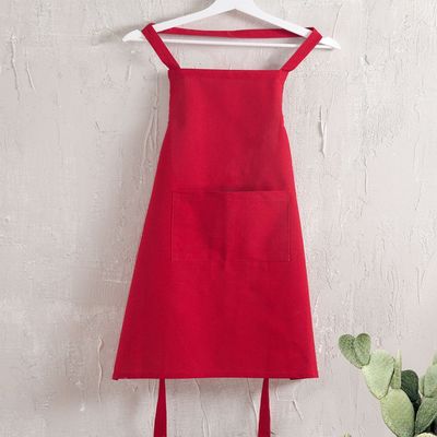 Ποδιά Ολόσωμη Daily Κόκκινη - Rythmos