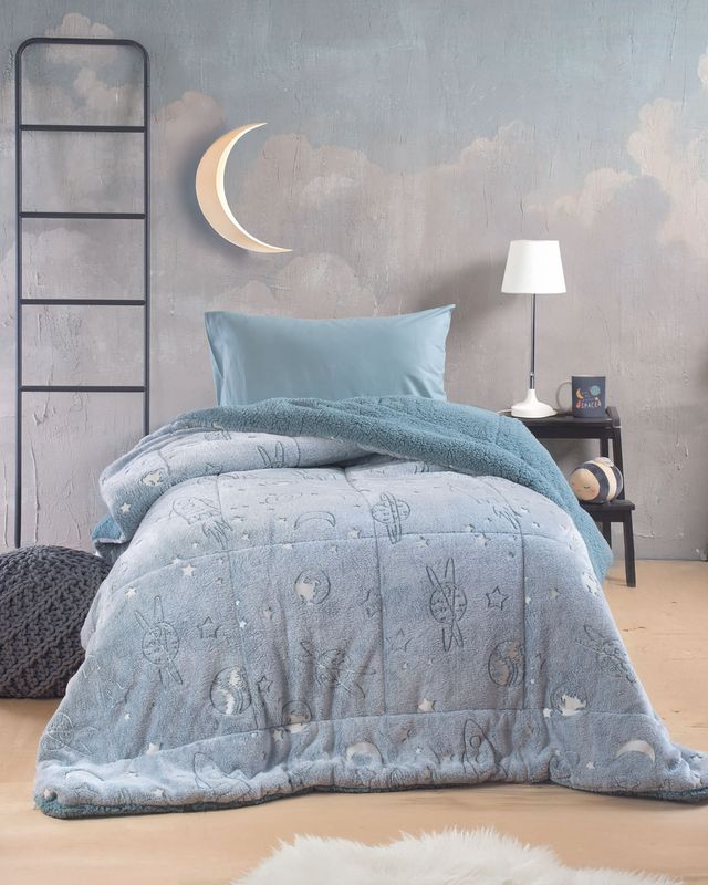 Κουβερτο-Πάπλωμα Φωσφοριζέ Μονό Oddity - Rythmos