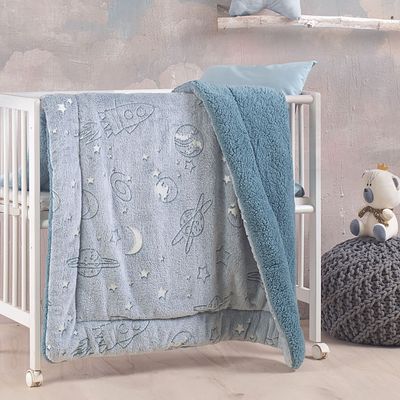 Κουβερτο-Πάπλωμα Φωσφοριζέ Κούνιας Oddity - Rythmos