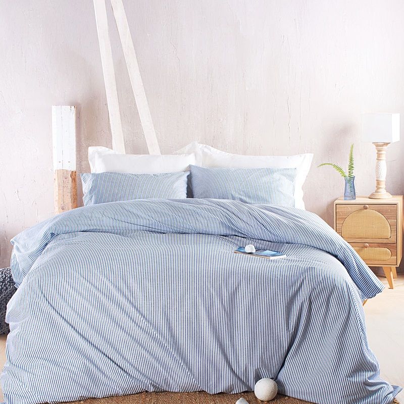 Σετ Κουβερλί Μονό Symbol Motiv Μπλε - Rythmos