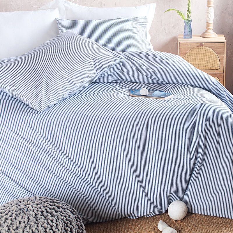 Σετ Πάπλωμα Μονό Symbol Motiv Μπλε - Rythmos