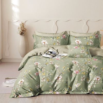 Σετ Παπλωματοθήκη Υπέρδιπλη Spirit Ursula - Βαμβακοσατέν 100% - Rythmos