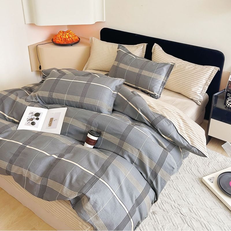 Σετ Σεντόνια Υπέρδιπλα Spirit Ashby - Βαμβακοσατέν 100% - Rythmos