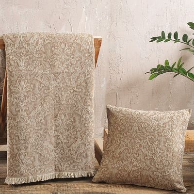 Σετ Ριχτάρια Διθέσιο &amp; Τριθέσιο Bianco Καφέ - Rythmos