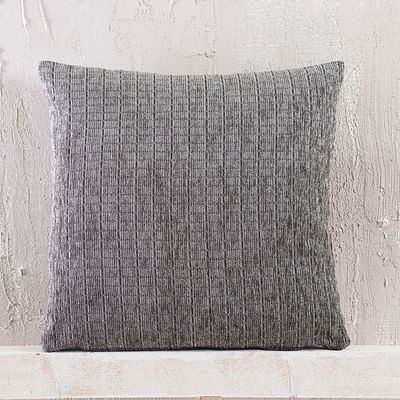 Μαξιλαροθήκη Φιγούρας Corvet Γκρι - Rythmos Home Μαξιλαροθήκη Φιγούρας Corvet Γκρι - Rythmos Home