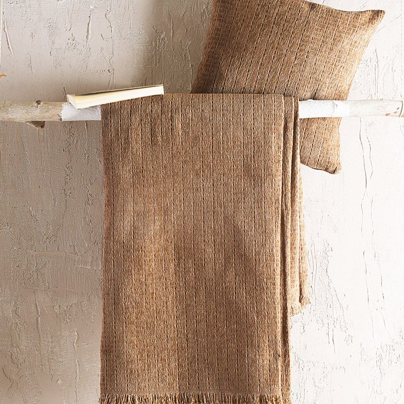 Σετ Ριχτάρια Διθέσιο &amp; Τριθέσιο Corvet Καφέ - Rythmos