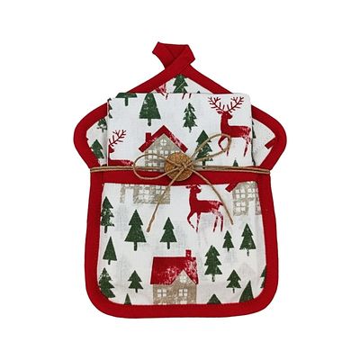 Σετ 2 τεμ. Πιάστρα-Ποτηρόπανο 73203 - Ilis Home