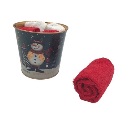 Σετ 6 τεμ Λαβέτες & Μεταλλικό Καλάθι 23995G-3 - Ilis Home Σετ 6 τεμ Λαβέτες & Μεταλλικό Καλάθι 23995G-3 - Ilis Home