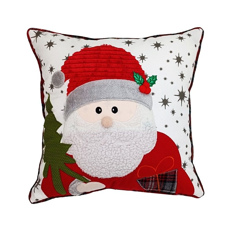 Μαξιλαροθήκη Φιγούρας Απλικέ-Κέντημα 2022 CC - Ilis Home