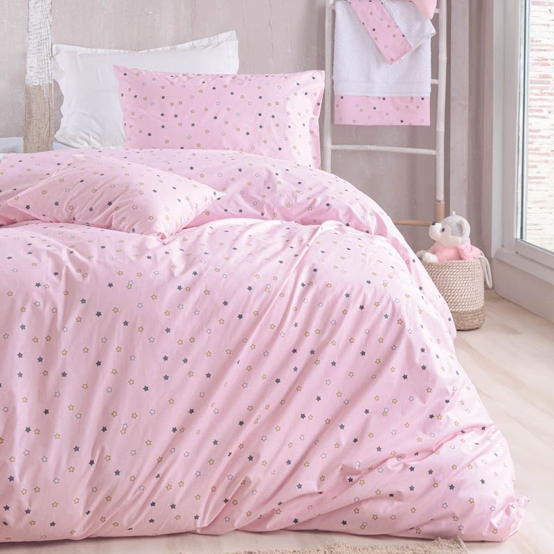 Μαξιλαροθήκες Ζευγάρι Blaze Ροζ - Rythmos