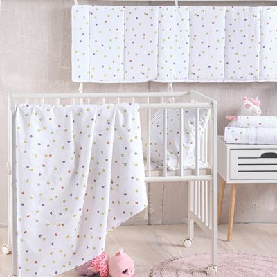 Πάπλωμα Κούνιας Blaze Λευκό - Rythmos