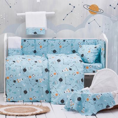 Σετ Παπλωματοθήκη Κούνιας Astroworld - Rythmos