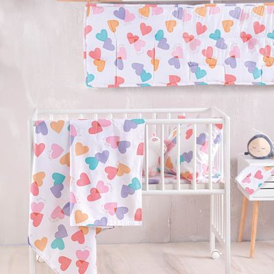 Σετ Παπλωματοθήκη Κούνιας Zoey - Rythmos Σετ Παπλωματοθήκη Κούνιας Zoey - Rythmos