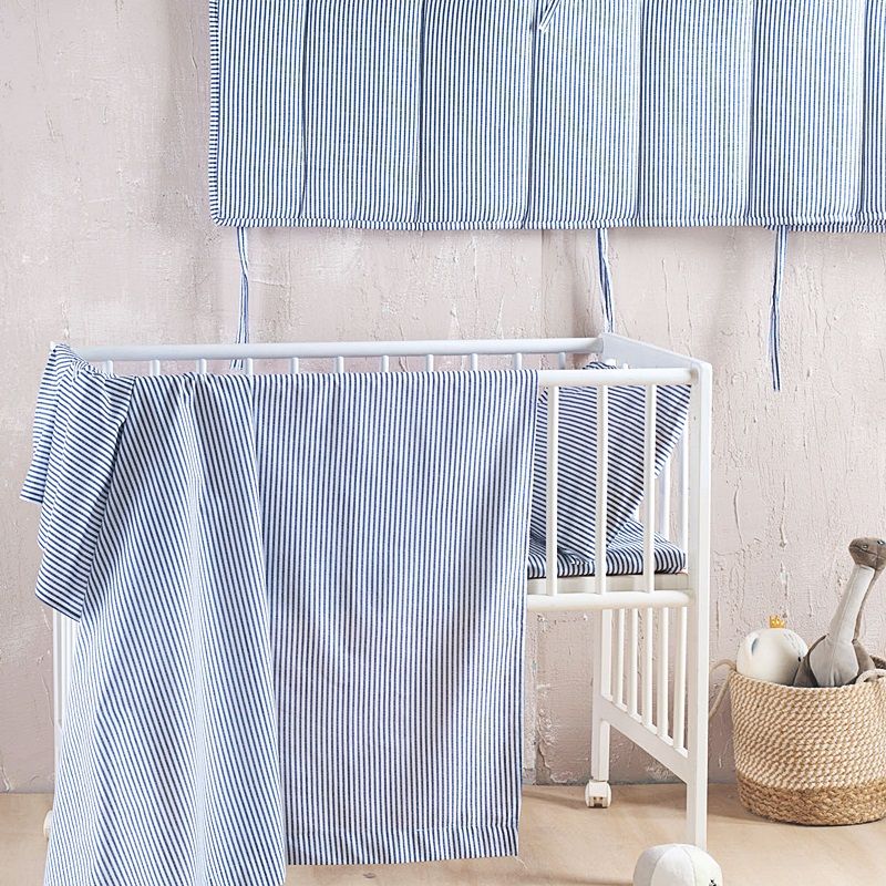 Σετ Προίκας Κούνιας 5 τεμ. Motiv Μπλε - Rythmos