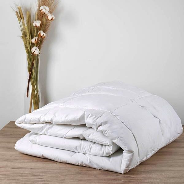 Πάπλωμα Περκάλι Λευκό Μονό - Sunshine