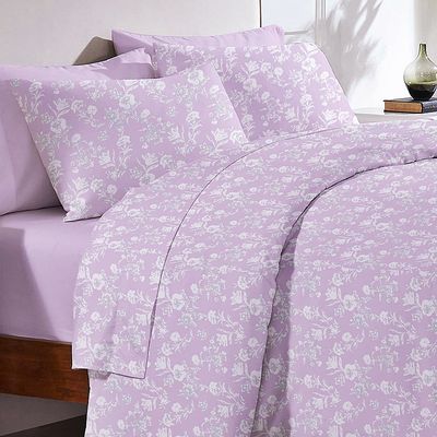 Παπλωματοθήκη Υπέρδιπλη Menta 340 Lilac - Sunshine