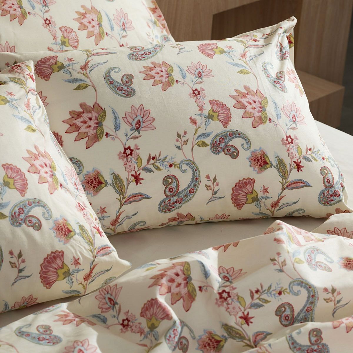 Μαξιλαροθήκες Ζευγάρι Cotton Feelings 2068 Ecrou - Sunshine