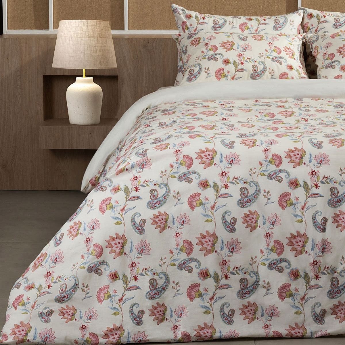 Παπλωματοθήκη Υπέρδιπλη 230Χ250 εκ. Cotton Feelings 2068 Ecrou - Sunshine