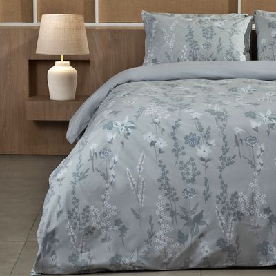 Σετ Σεντόνια Μονά Cotton Feeling 2060 Gray - Sunshine